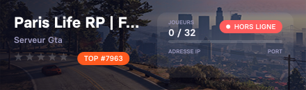 Paris Life RP | FA | Serious RP